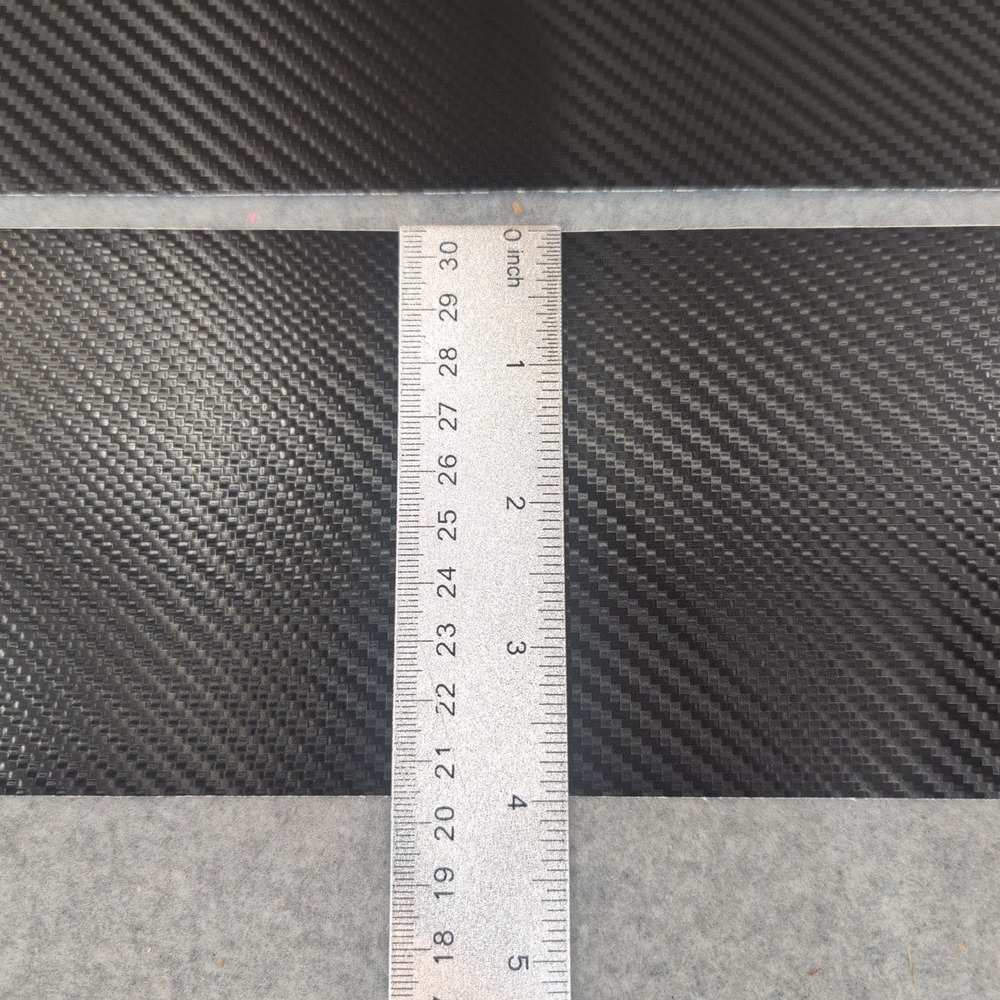 3M Wrap Film Series 2080 Black Carbon Fiber CFS12 Vinyl Detailing Strips 3pc 12" - Picture 4 of 7